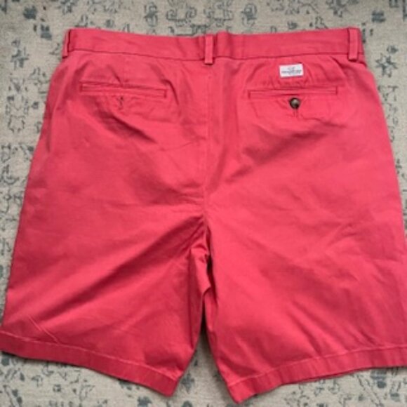 🧡3/15 Vineyard Vines by Shep & Ian Jetty Red 9 Inch Stretch Breaker Short Men 36 - Picture 9 of 12